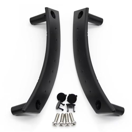 hAnh veN^[ 1/2PCS ԓEhAvnhJo[plp VWɓK r[gɓK 2000-2010 1C0867171A2QL ɓK Ԃ̃hAnh(Black 2PCS Set)