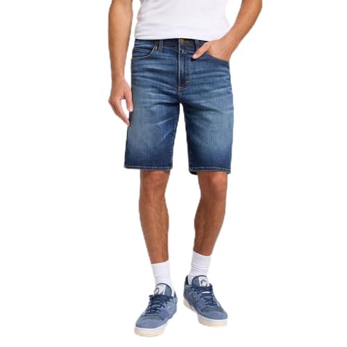 Lee Xm 5 Pocket Short Pantalones Cortos Denim, Legends, 28W Hombres