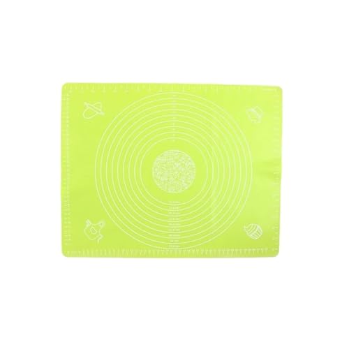 Silicone Baking Mat Kneading Dough Mats Pizza Cake Sheet Cooking Grill Gadgets Bakeware Table Pad Kitchen Pastry Accessories(Gre
