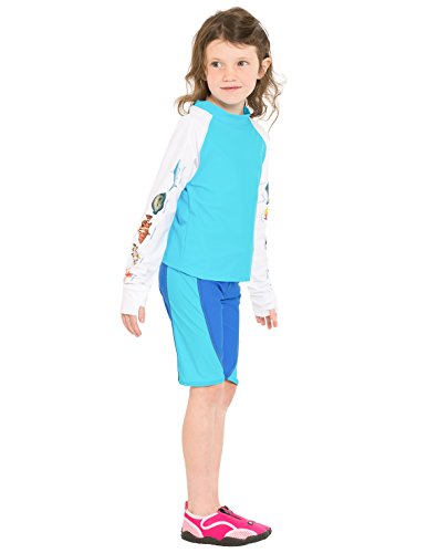 Tuga Girl's Snorkeling Jammer, UPF 50+ Sun Protection Bermuda Swim Short4