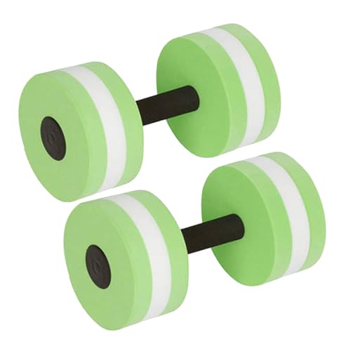 Pesas de agua verdes Eva para aeróbicos en piscina 2Pcs miniatura 1