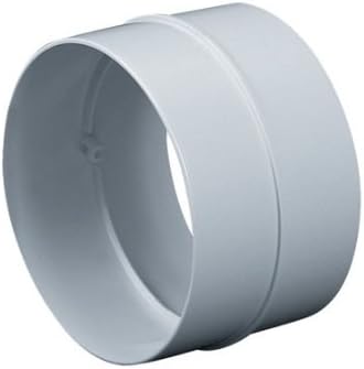 Connector Ventilation Pipe Round Duct Pipe Diameter 125 mm Ventilation System Duct K0125 21
