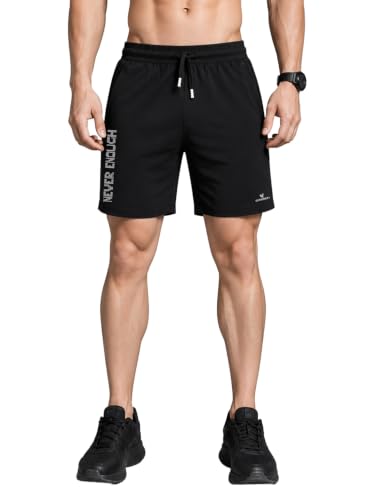 Image of Dpassion Quick Dry Polyester Sport Shorts for Men | Gym, Running and Regular Shorts