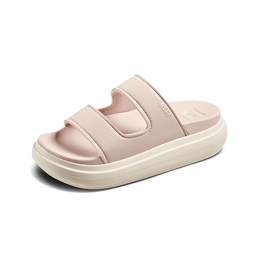Image of REEF Cushion Bondi 2 Bar Women's Slide Sandal, Lightweight and Supportive Footbed, Water Friendly