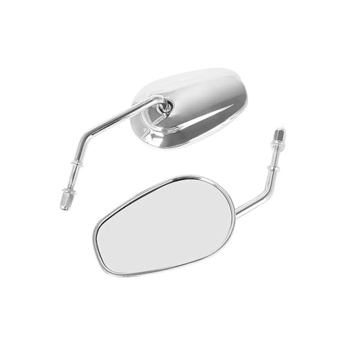 Rétroviseurs moto 8mm anti-vibration réglables pour Dyna FXDB et Sportster XL