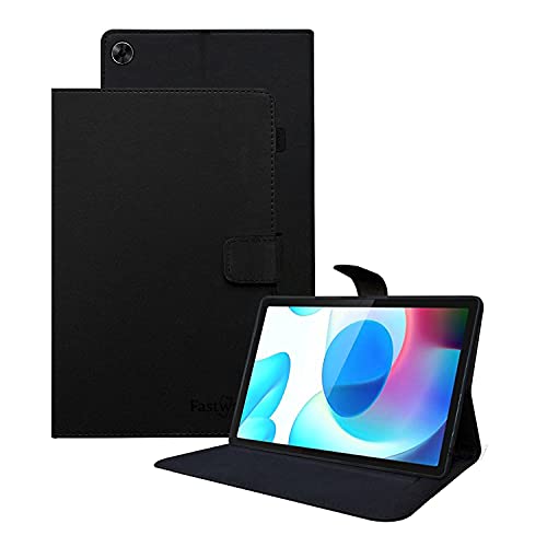 Fastway Executive Leather Flip Cover with Silicone Back Case for Realme Pad 10.4 inch Tablet (Black) (B09H4S8BC9) Amazon Price History, Amazon Price Tracker