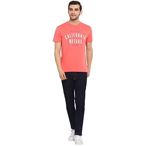 Image of Red Tape Men's Solid Regular Fit Polo
