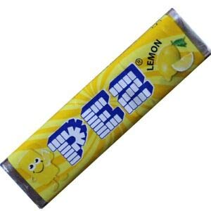 Pez Candy Refill Rolls, (25 Count) Choose Your Favorite Flavor! (Lemon)