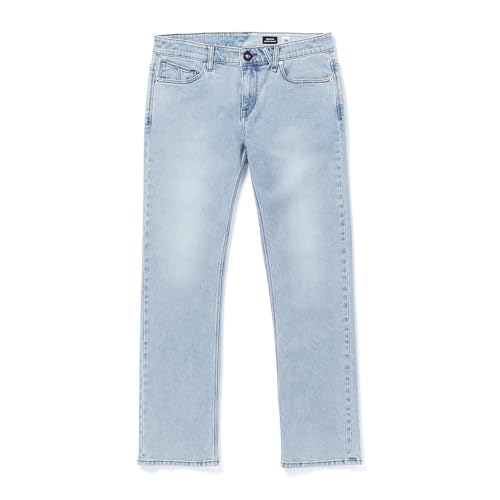 Image of Volcom Men's Solver Stretch Denim Jeans-Modern Fit Pant