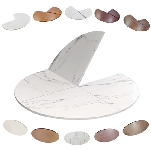 GIBUSHR ^ؐ܂肽ݎe[ugbv e[u V  l h e[ugbv݂̂- 120/130/140/150/160/170/180cm - ȒPɐ܂肽Ŏ[\(White marble,150cm/59")