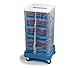 Rack Dust Cover - 21" x 21: x 48", Vinyl, Clear