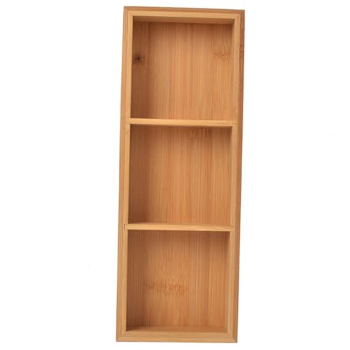 MUELODSIC 創意宮格バンブープレート 多機能木製仕切り皿 ホットポット用前菜トレー 家 レストラン向けナッツ ディップ収納用食器 再利用可能