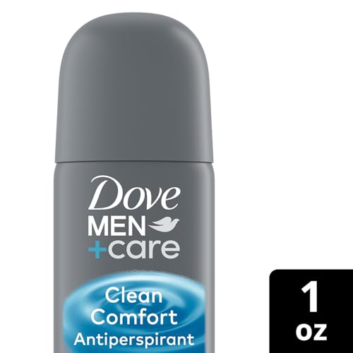 Dove Men+Care Dry Spray Antiperspirant Travel Deodorant for Men 6-Pack