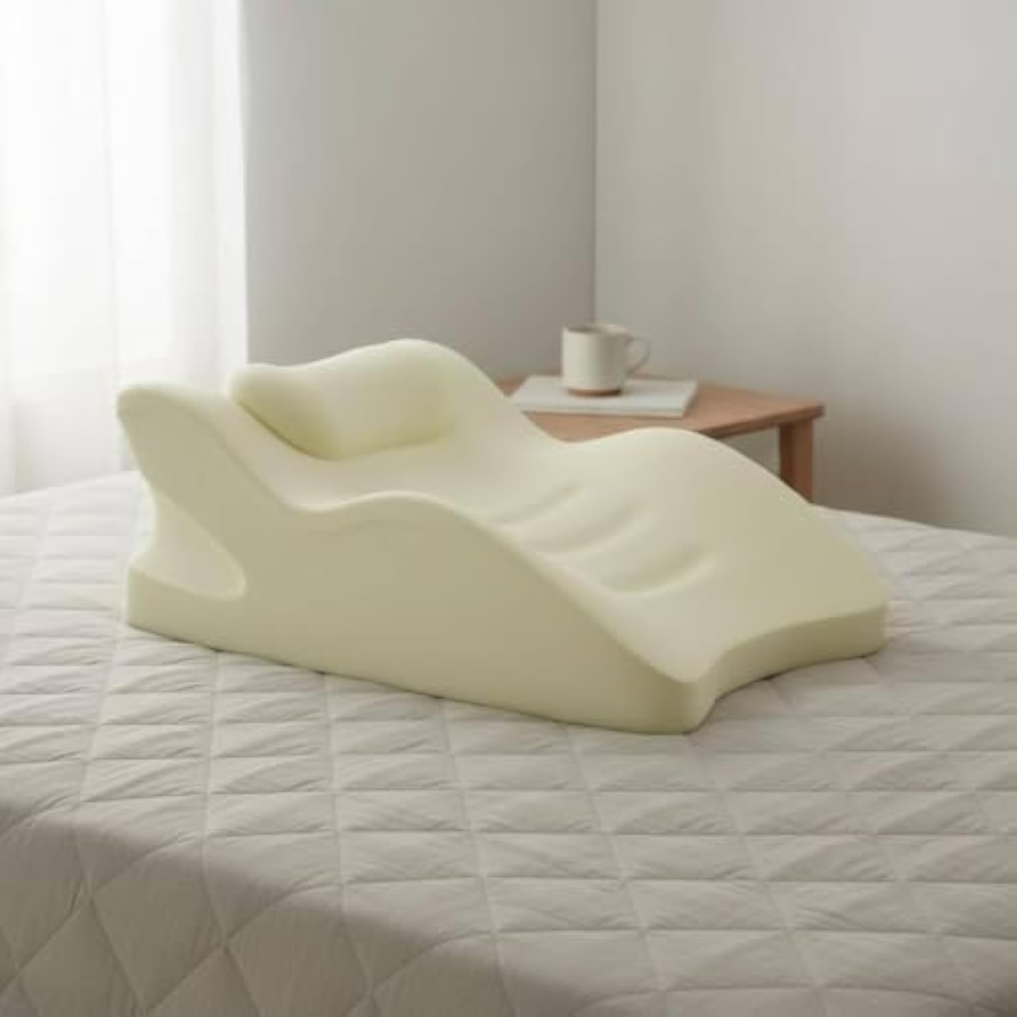 Stomach Sleeping Pillow, Multi-Functional Ergonomic Face-Down Pillow