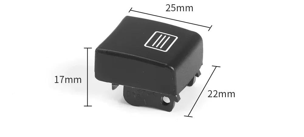 Plastikowa osłona przycisku sterowania szyberdachem dla Benz W156, W176, W246, W117 AB, CLA i GLA