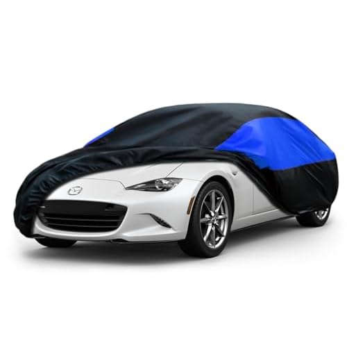 Car Cover for Coupe Sport Car Waterproof All Weather, Suitable for BMW Z3, Honda S2000, Mazda Miata/MX-5, Saturn Sky, Pontiac Solstice, Toyota MR2 Spy