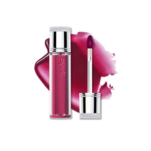 Espoir Couture Lip Tint Glaze #20 Plum Compote | Volumizing Lip Stain with Juicy Texture, Long-Lasting &amp; Vibrant Colors, Moisturizing &amp; Hydrating, Glossy Formula, Vegan, Korean Makeup, 0.14 oz