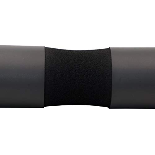 Greententljs Barbell Squat Neck Rack Cushion Foam Shoulder Pad and Ankle Strap Fitness Padded Cable Attachment Squat Pads for Gym Weight Lifting Hip Glute Exercises (Black)