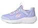 Skechers Kids Bounder - Simple Cute Sneaker, Lavender, 5 Toddler