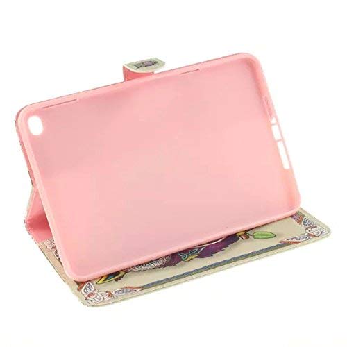 Ipad Mini 4 Case, Newshine Cute Slim Fit *Maganetic Closure* Flip Stand Skin With [Card Slots/Cash Holder] For Apple Ipad Mini 4 2015 Released (Owl) #TOP4