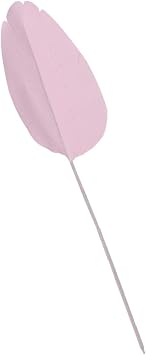 Artificial Banana Leaf DIY Canna Leaves Pink Plastic Cloth Home Decor