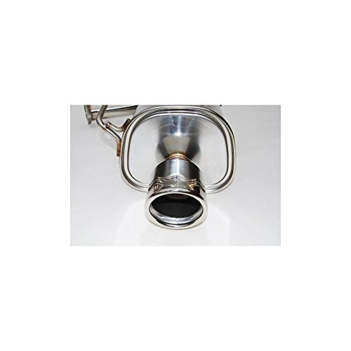 Invidia (Hs08Sw4Gt3) Q300 Dual Cat-Back Exhaust System With Stainless Steel Rolled Tip For Subaru Wrx 4-Door #TOP3