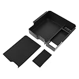 TUCKBOLD Center Console Armrest Organizer Tray for Ford for Ranger T9/Raptor/Wildtrak X/XL XLT/Limited/Tremor 23-25 Armrest Insert Tray Storage Box Plastic