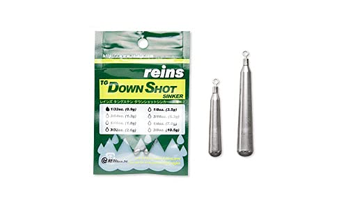 Reins RNTGDWSL38 TG Drop Shot Sinker Slim 3/8 oz. 2 Per Pack