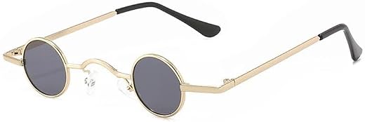 Angeer® Small Frame Round Mini Sunglasses for Men and Women | Lightweight Compact Eye Protection