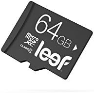 Leef Mobile Memory microSD w/ Adapter - Black (64GB)