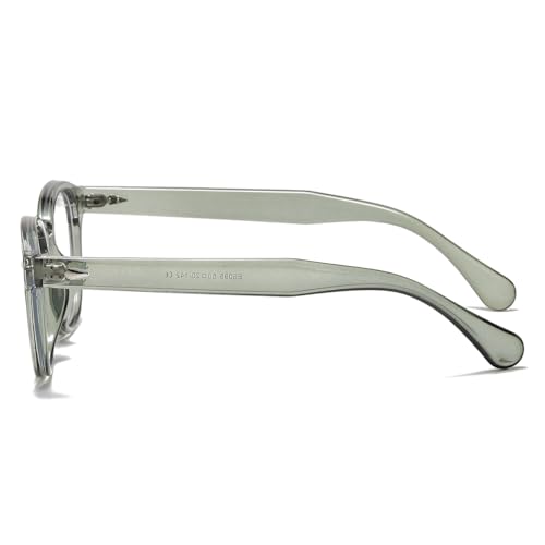 Image of Retro Round Blue Light Blocking Glasses for Men Women, Vintage Frame Non-prescription Computer Reading Eyeglasses