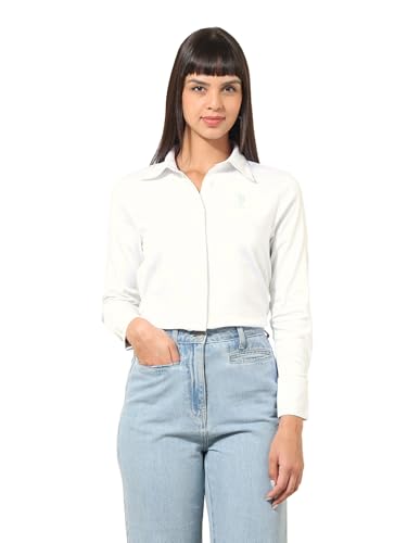 Image of Cotton Sateen Regular fit Shirt