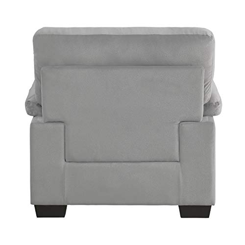 Sillón estándar cómodo plegable Gris miniatura 5