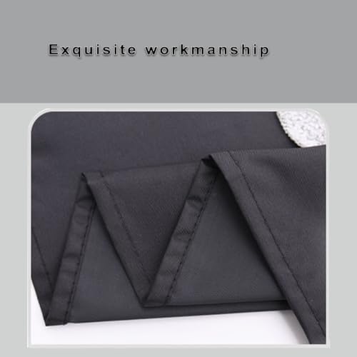 Gembityful Waterproof Apron Oilproof Apron Wipe Hands Apron Pvc Material Apron Big Pocket Apron Black 2 Pack thumb #4