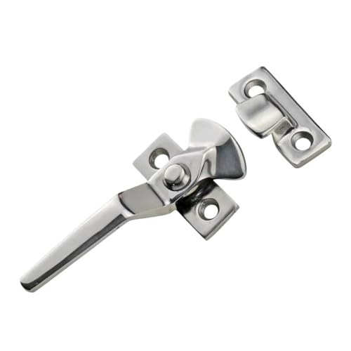 Serrure de porte robuste en acier inoxydable moulé pour équipement thermique industriel