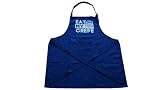 Gifntake 'Eat my crêpe Tablier de chef et barbecue ajustable - Cadeau pour amis et famille qui aiment les mèmes - Idéal pour Cuisine, pâtisserie et barbecue - Tissu coton polyester