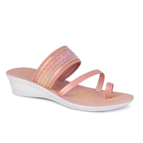 Image of Women Stylish & Comfortable Sandals | Lightweight Cushioned Footbed | Anti-Slip Sole, Casual Footwear