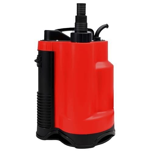 Grafner Drainage Schmutzwasserpumpe 400 Watt bis 7500 l/h Förderleistung, mit Schwimmschalter, flachabsaugend bis 25 mm, Ø16mm Fremdkörper, Drainage Tauchpumpe Schacht Druckpumpe Grafner Drainage Schmutzwasserpumpe 400 Watt bis 7500 l/h Förderleistung, mit Schwimmschalter, flachabsaugend bis 25 mm, Ø16mm Fremdkörper, Drainage Tauchpumpe Schacht Druckpumpe