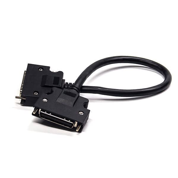 SCSI 50-Pin Cavo HPCN diritto maschio a maschio vite serratura per cavo 30CM