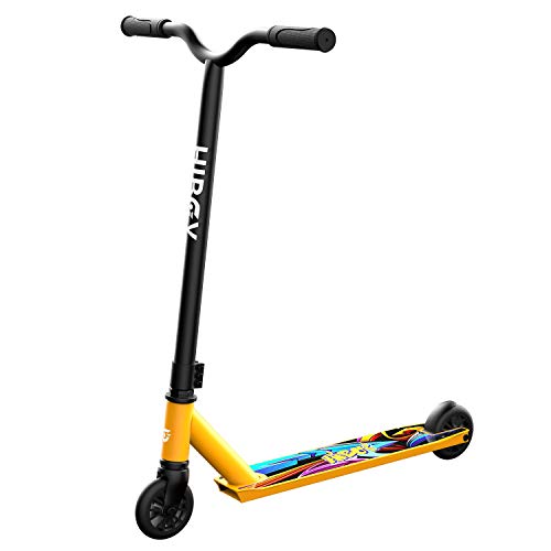 Hiboy ST-1 Pro Stunt Scooters - Aircraft Aluminum High Performance & 110mm Wheels - Best Beginner Trick Scooter - Freestyle Kick Scooter for Kids, Teens, and Adults (Golden)