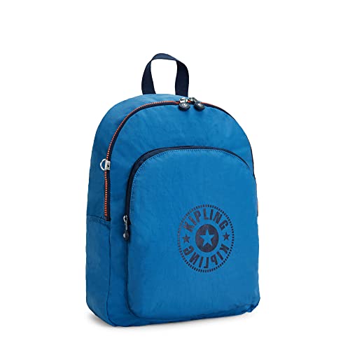 Kipling Curtis Laptop Backpack, Adjustable, Lightweight, Wide Shoulder Straps, Medium, Racing Blue C, 11.75''L X 15.75''H X 7.5''D #TOP1