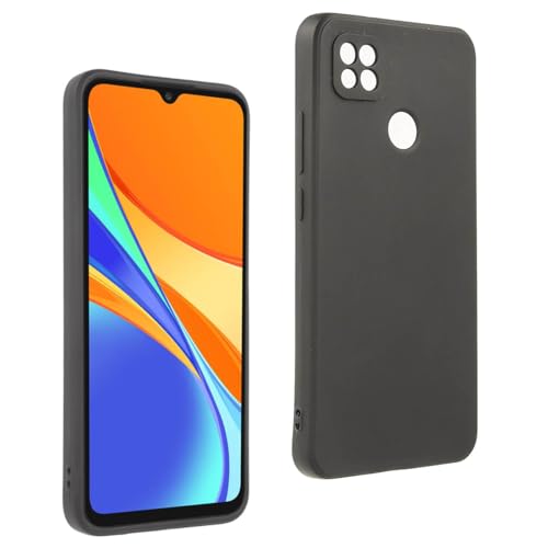 Funda Carcasa para XIAOMI REDMI 9C - 10A, Anti-Deslizante Negra, Elegante y Ligera, TPU Flexible Premium