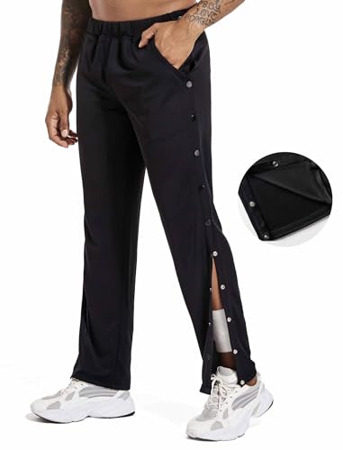 Post Surgery Tearaway Pants, Side Snap Pants for Fracture/Surgery Patients - Men's