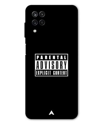 Image of Premium Explicit Case for Samsung Galaxy M32 4G Soft-Touch Metal TPU Back Cover, Shockproof, Designer, Aesthetic Mobile Phone Case (Glossy Finish)