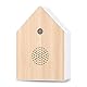 Vogelgezwitscher Bewegungsmelder, Vogelgezwitscher Box Toilette Bewegungsmelder Naturgeräusche Box mit Wandhalterung Soundbox Naturgeräuschebox Vogel Gesang für Bad Spa Gäste WC und Entspannung