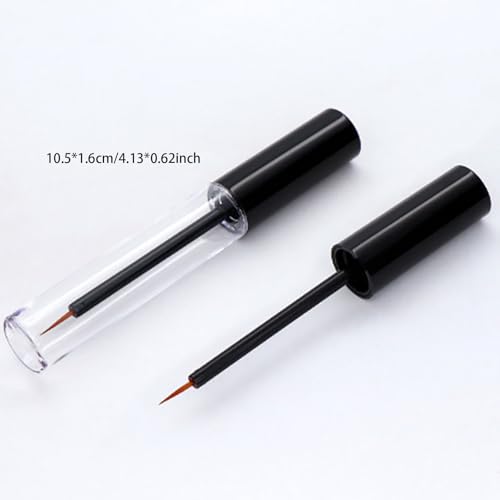 4 Piezas Tubos Vacíos para Delineador 10ml miniatura 6