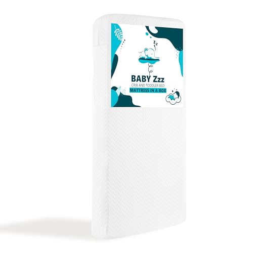 Dream On Me Baby Zzz 5” Full-Size Crib & Toddler Bed Mattress...