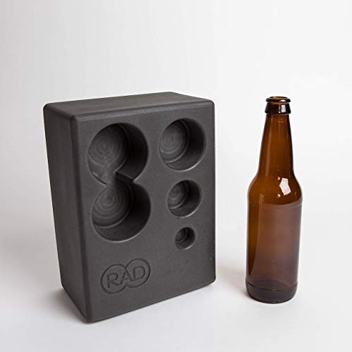 Rad Block/Eva Foam Yoga Block In Gray With Storage For Myofascial Release, Self Massage, Mobility And Recovery #TOP7