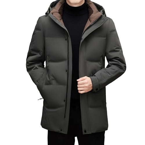 Chaqueta larga de invierno casual para paseos y frío