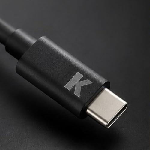Image of USB Type C to Type C Cable Fast Charging & High Speed Data Sync Braided USB-C (Black)
